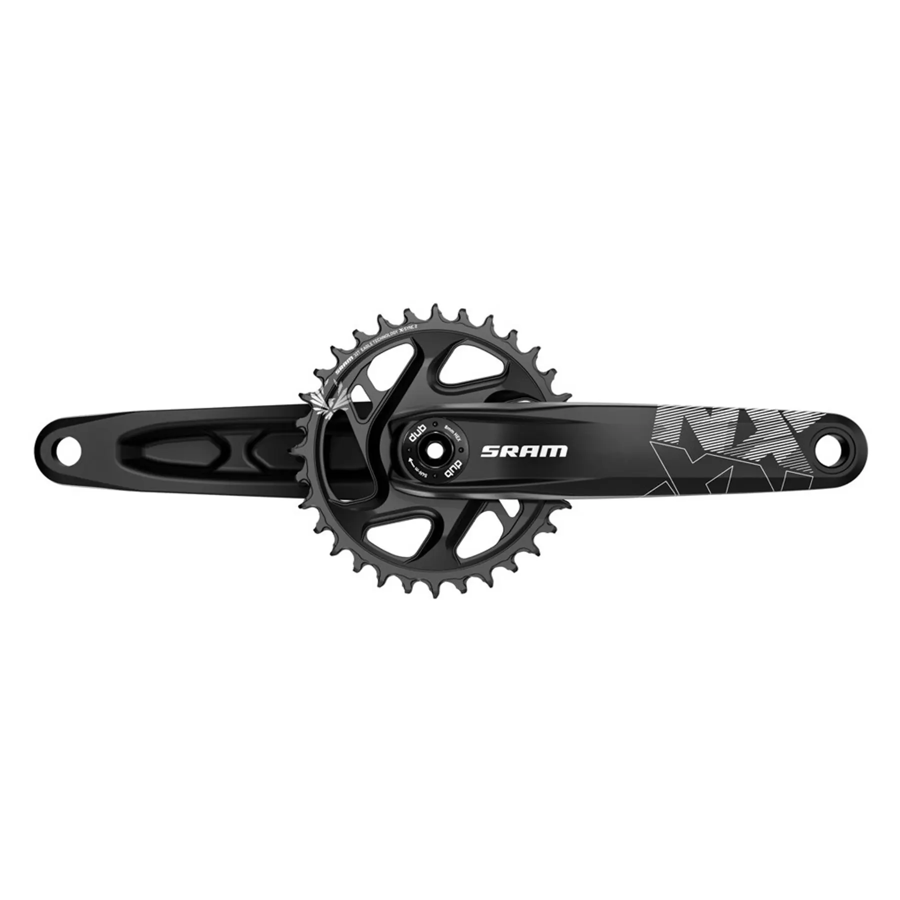 Velo Store - UK SRAM MTB crankset Sram Nx Eagle Dub Fat Bike 4 Direct Mount 30T | Extra 10% off with Subscription, Postage £16.79 to UK Fedex.