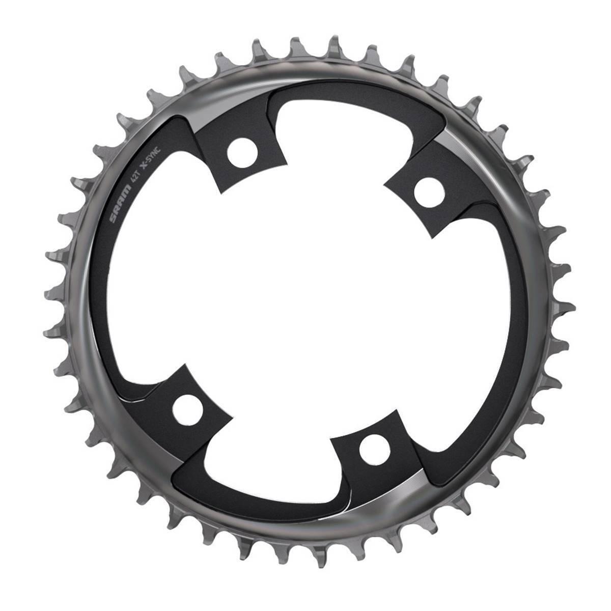 Velo Store - UK SRAM Plateau road Sram Road 107 X-Sync Black | Extra 10% off with Subscription, Postage £16.79 to UK Fedex.