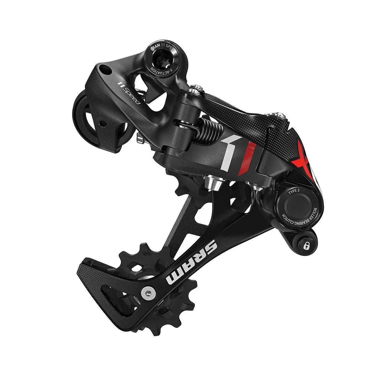Deragliatore posteriore per mountain bike Sram X01 Type 2.1 11 Speed