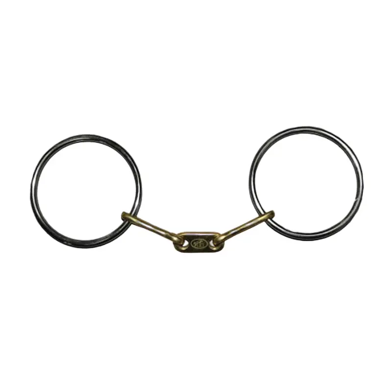 Mors double brisures pour cheval avec palette Jump'In