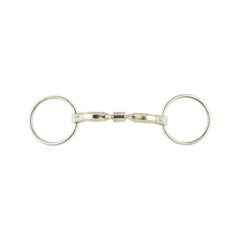 Mors 2 anneaux pour cheval bloqué anatomique Jump'In