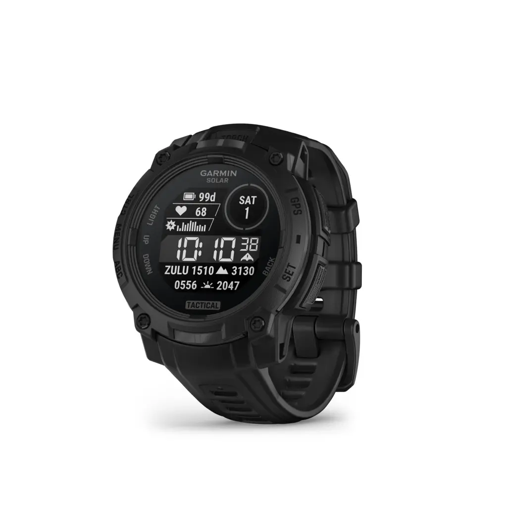 Photo Montre GPS solaire avec bracelet Garmin Instinct® 3 - 45 mm