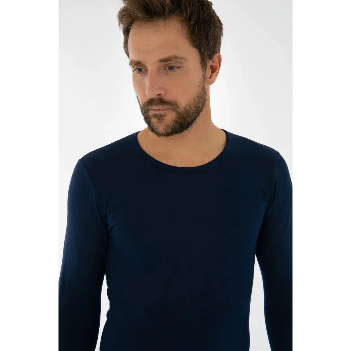 3422760190567 - Weste mit langen Ärmeln und Rundhalsausschnitt Armor-Lux