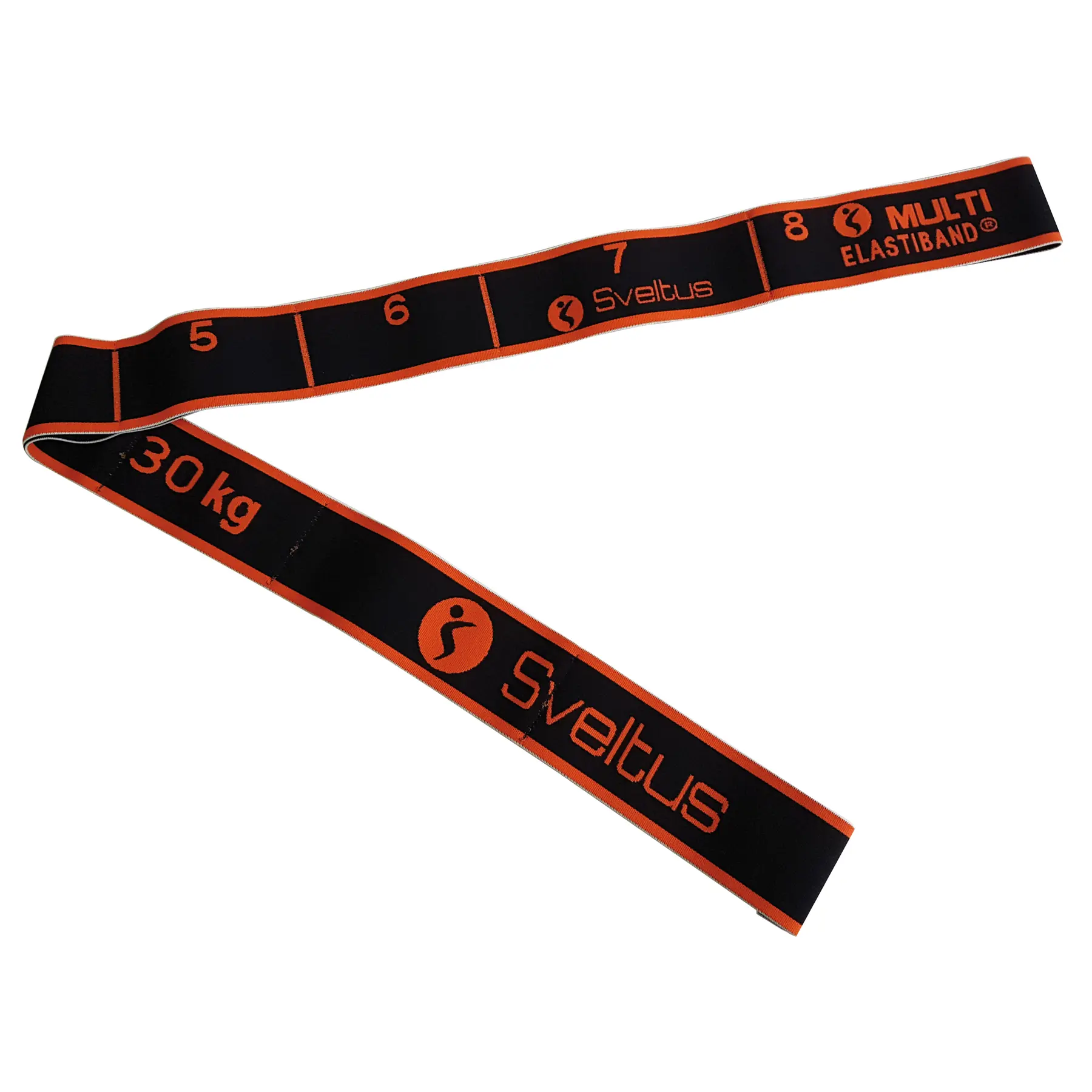Sveltus Multi elastiband 30kg, Noir, Taille TU