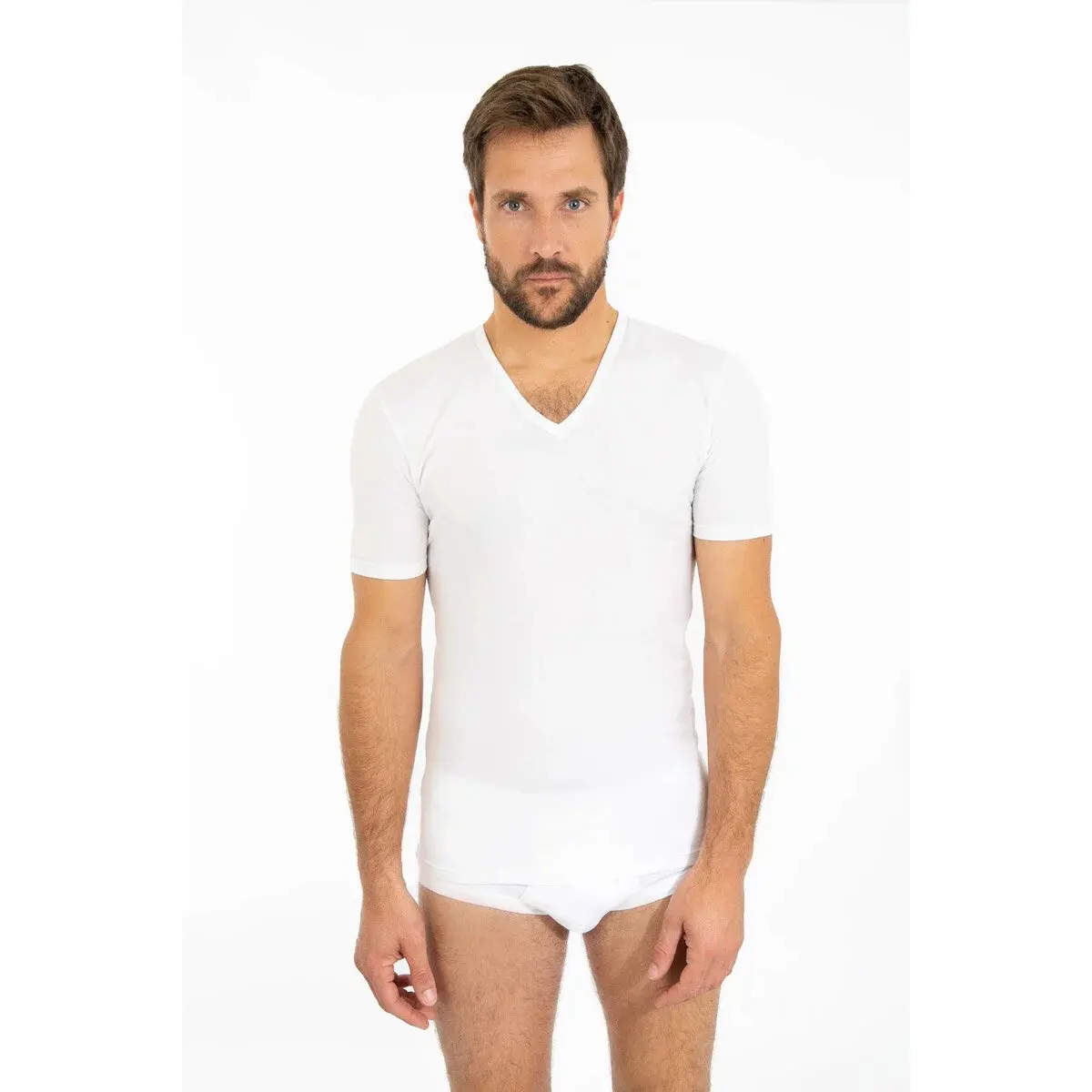 Maglietta con scollo a V