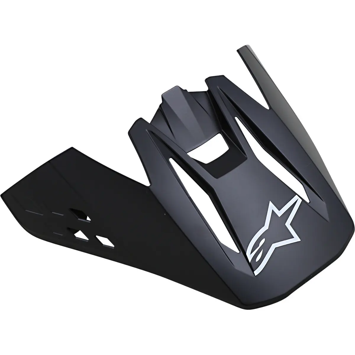 Mattierte Crosshelmschutzvisier Alpinestars S-M5