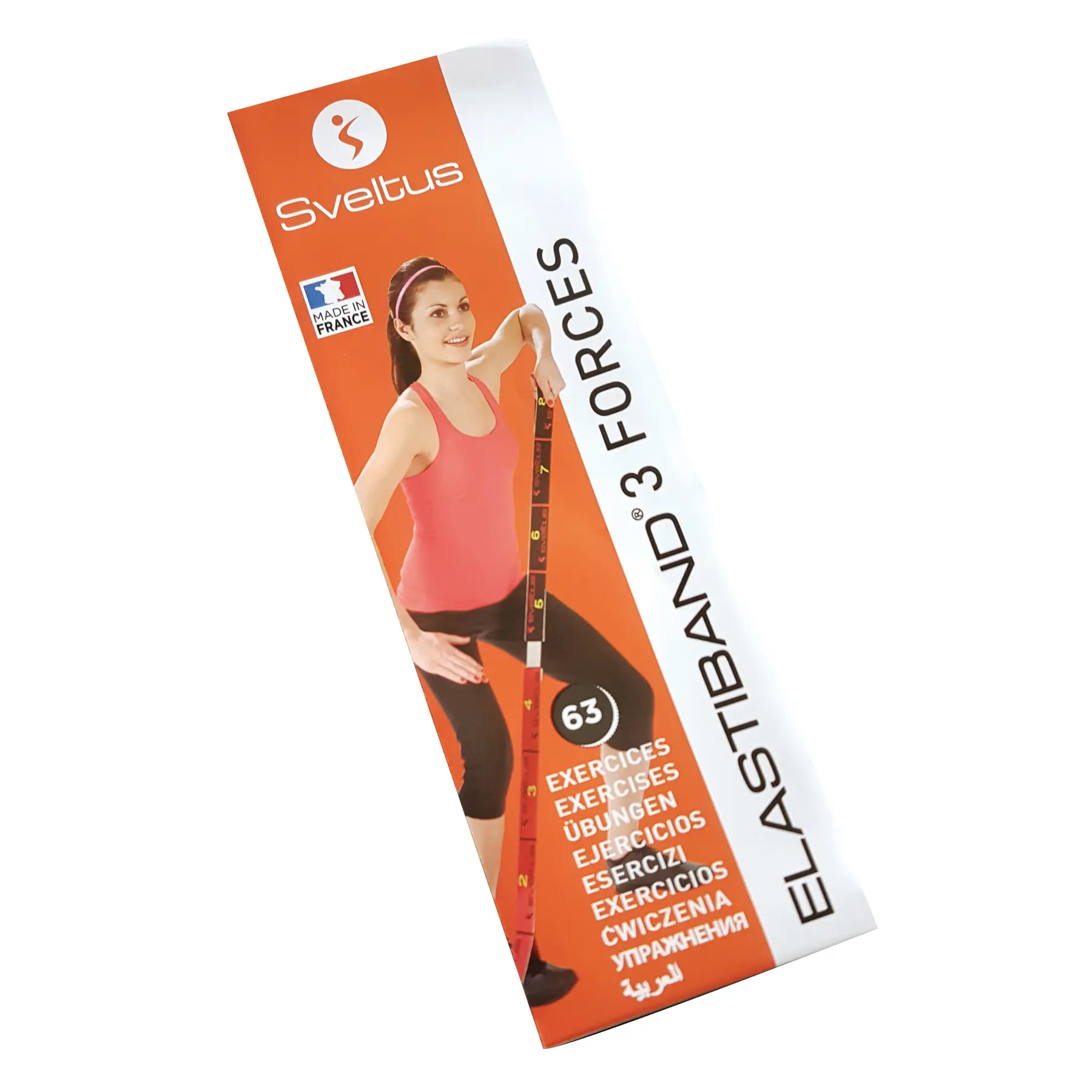 Poster d’exercices elastiband Sveltus