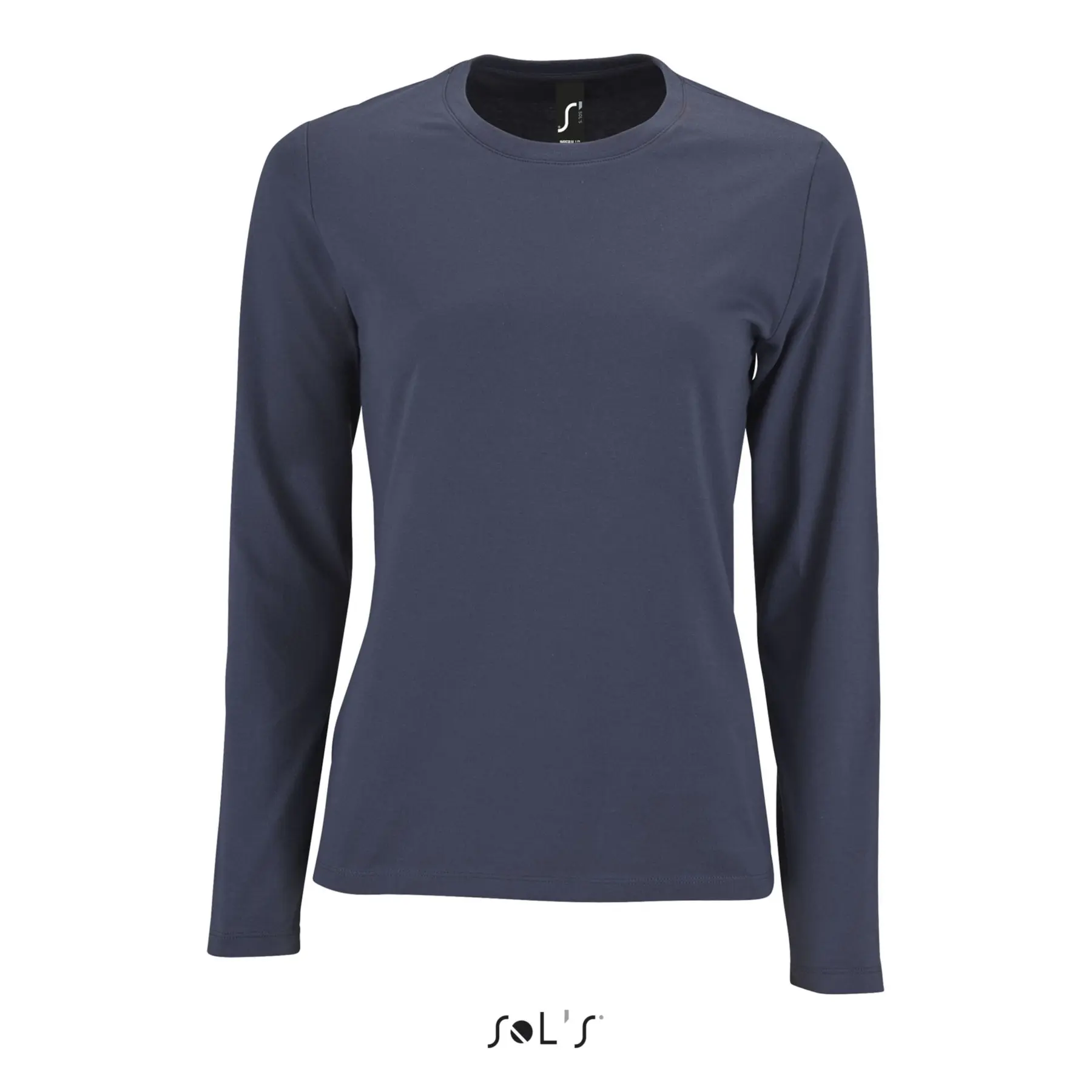 Sol's Women's Gris T-Shirt Imperial Lsl