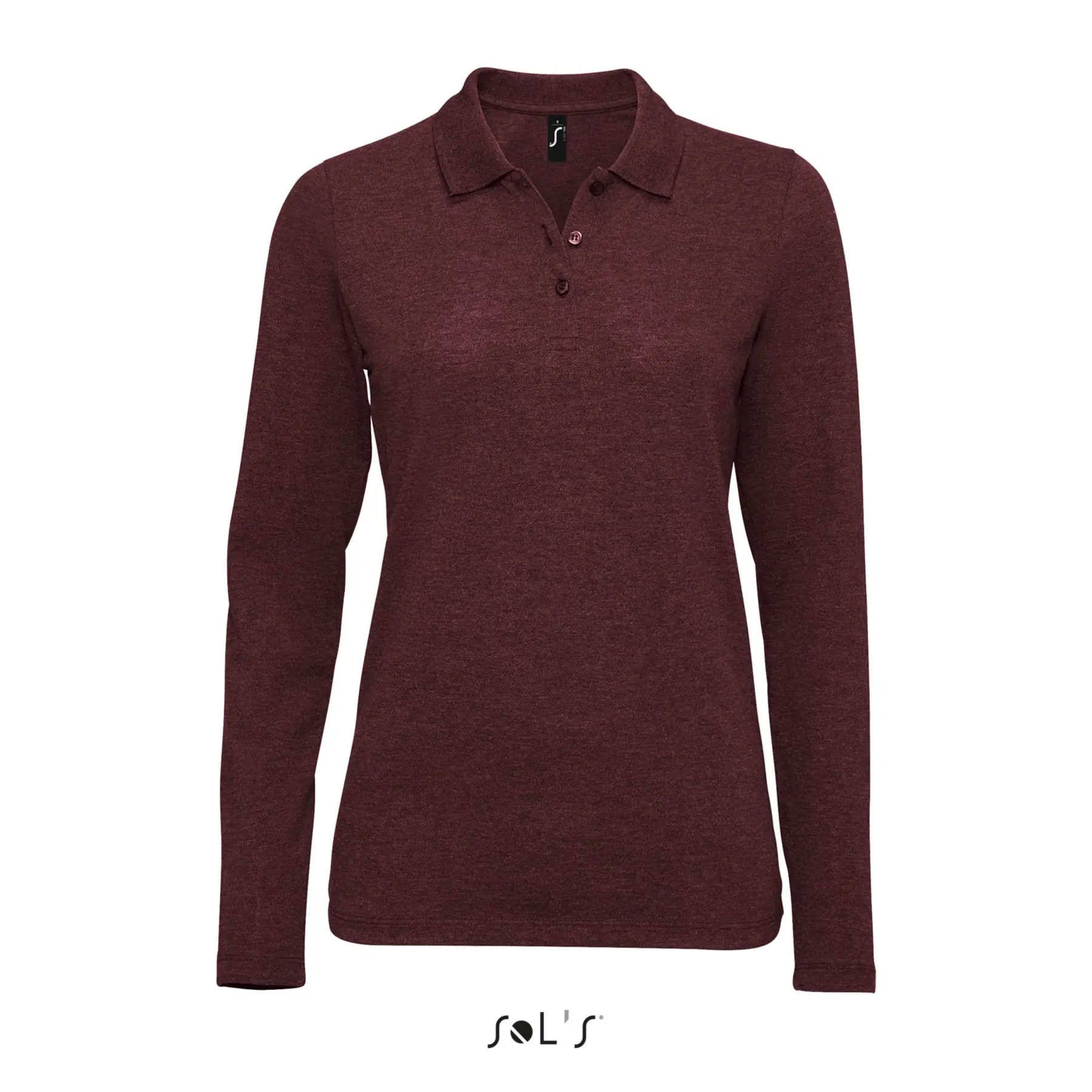 Polo-Shirt Damen Sol's Perfect Lsl