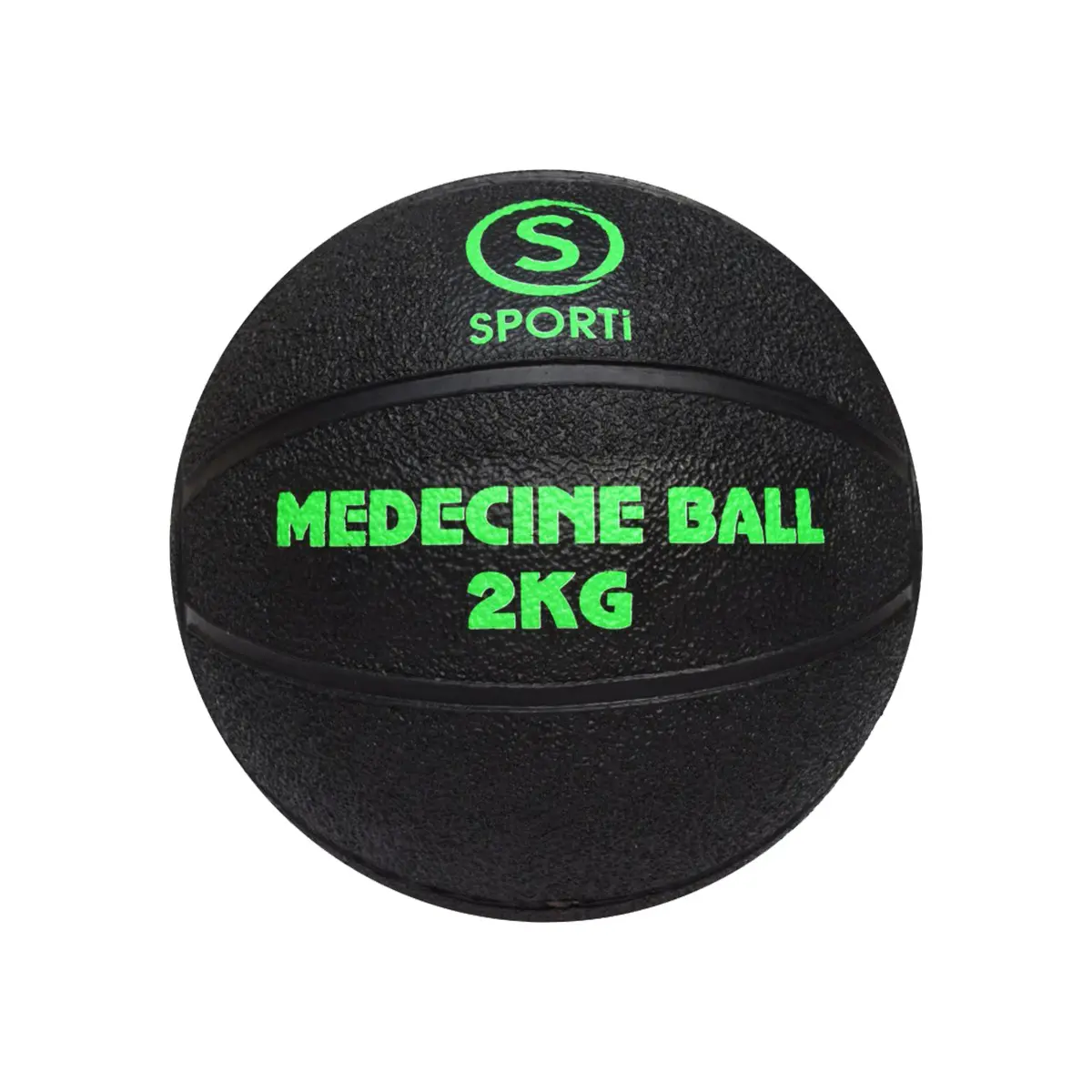 Sporti Medecine ball gonflable , Noir, Taille 2 Kg