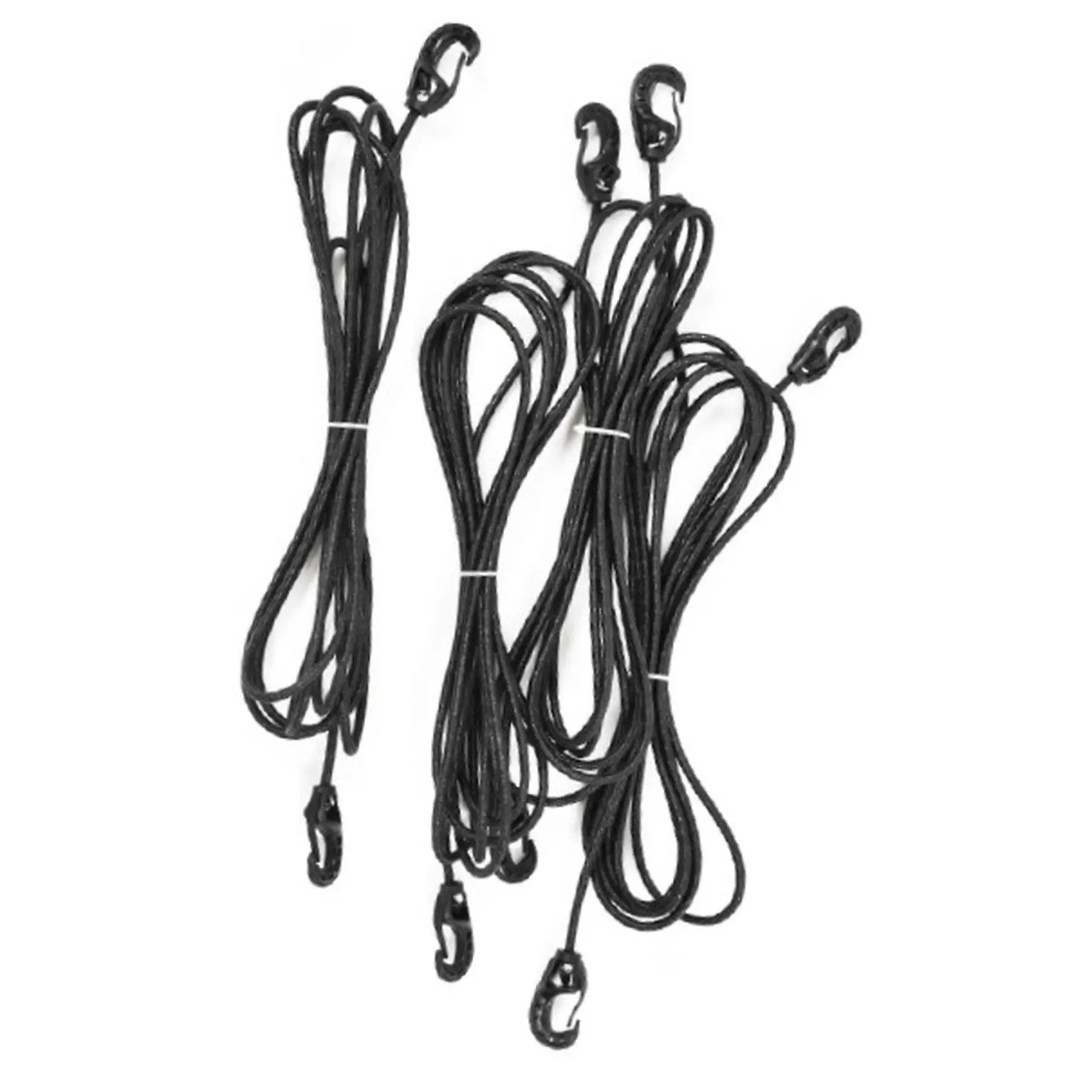 Set aus 2 schwarzen Gummibändern Sporti