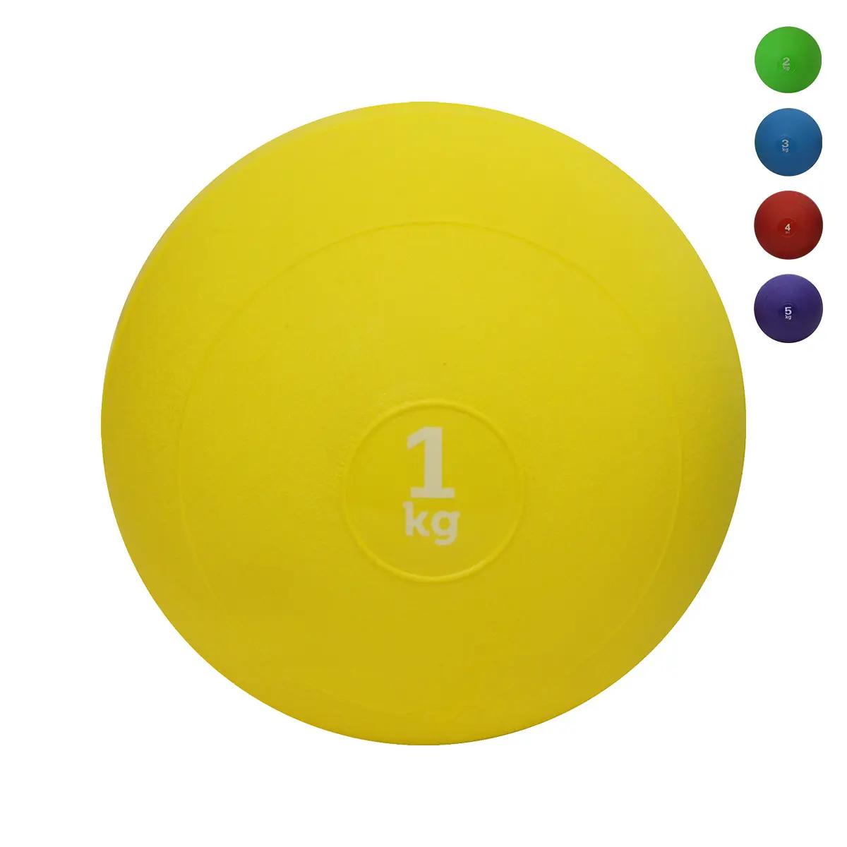 Sporti Medecine ball souple gonflable , Bleu, Taille TU
