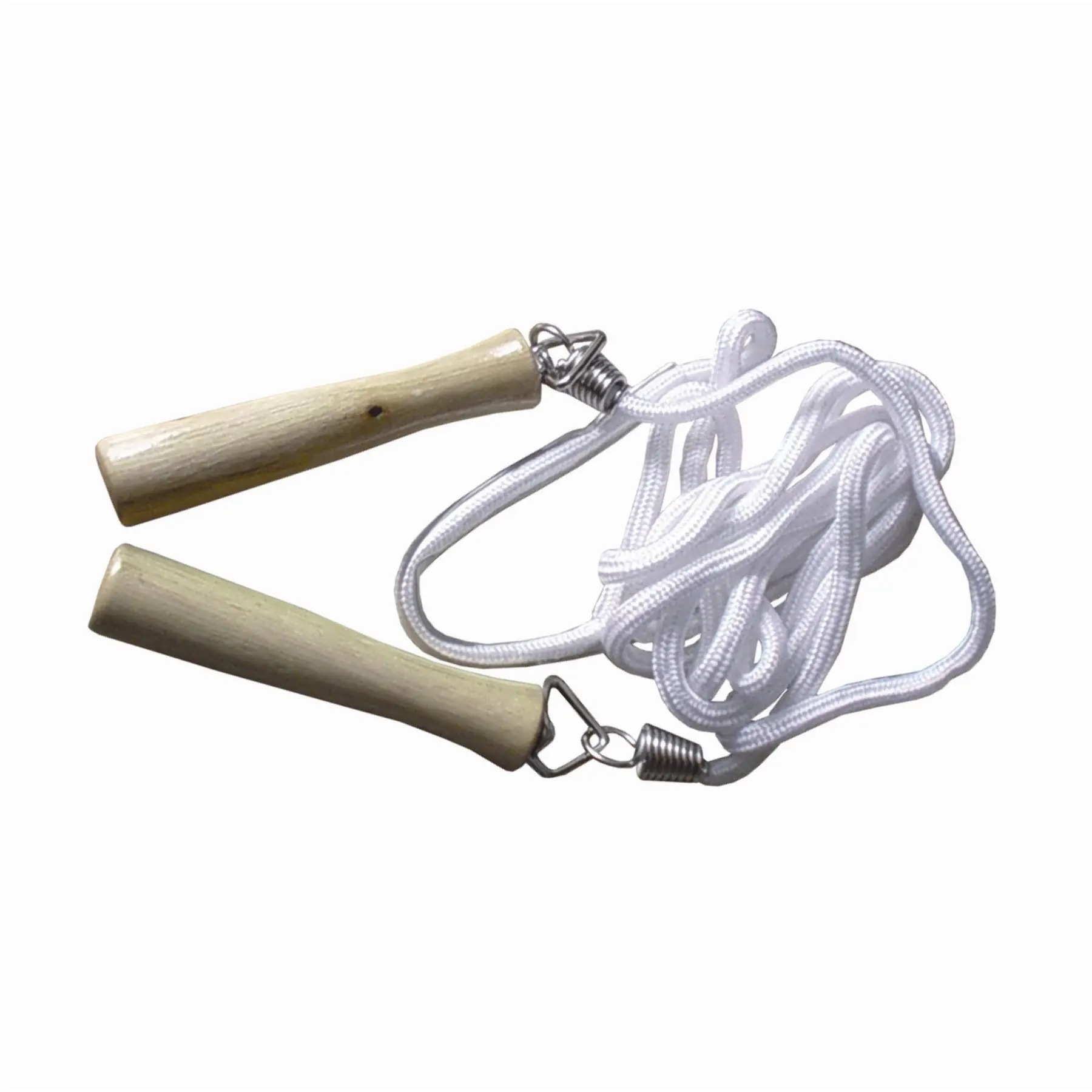 Sporti Blanc Skipping Rope With Wooden Handles