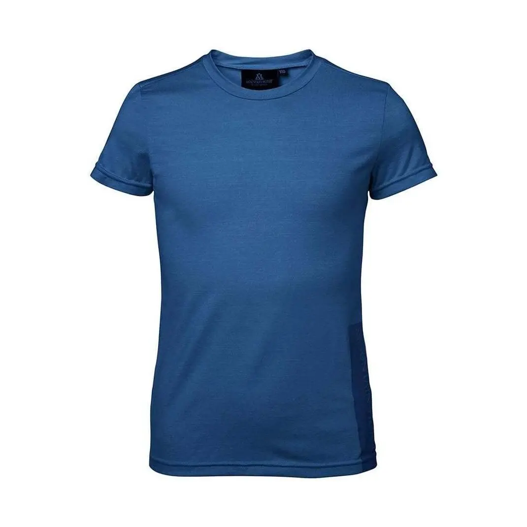 Mountain Horse Girls Bleu 'S T-Shirt Umi Tech