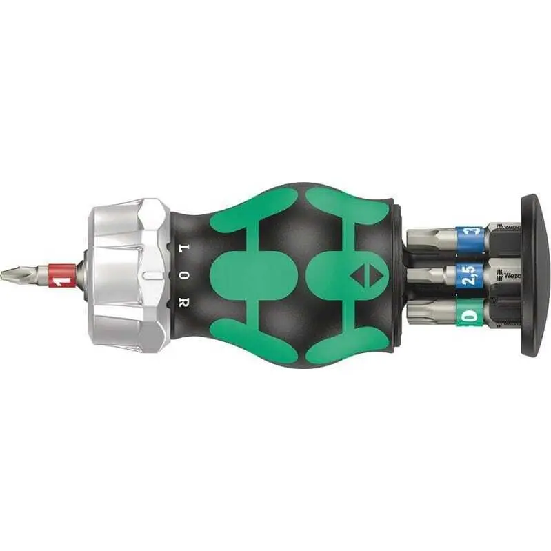Velo Store - UK Stainless steel screwdriver with bit holder Wera (x5) | Extra 10% off with Subscription, Postage £16.79 to UK Fedex.