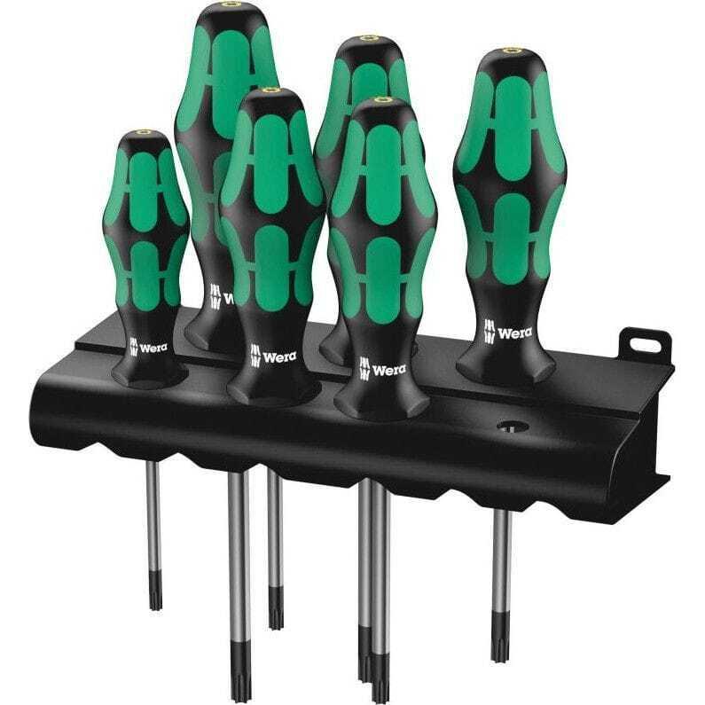 Velo Store - UK Screwdriver set with retaining function + + rack-367/6 Wera Torx HF | Extra 10% off with Subscription, Postage £16.79 to UK Fedex.