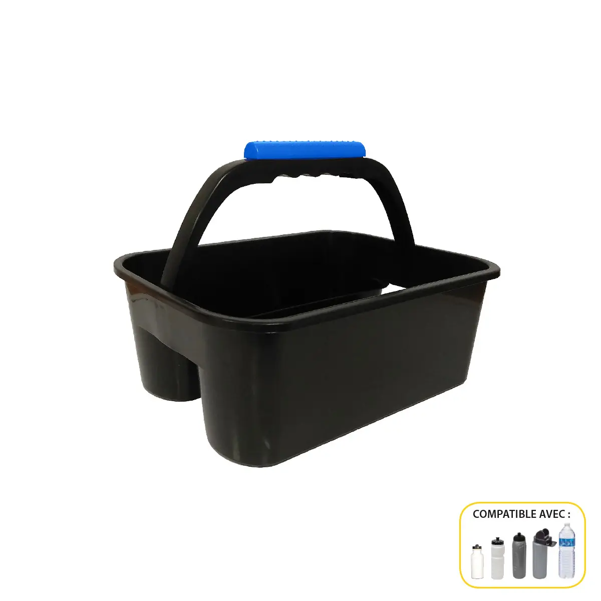 Sporti Porte bouteilles pro petit modèle , Noir, Taille TU