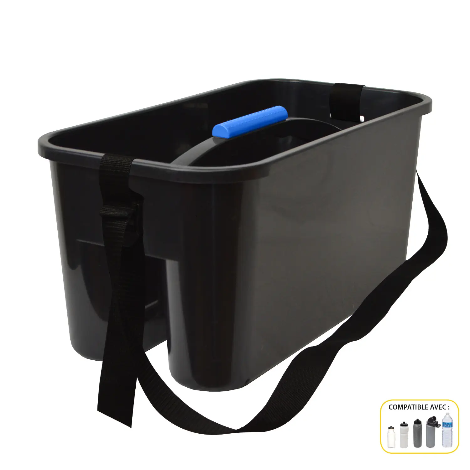 Sporti Porte bouteilles pro grand modèle , Noir, Taille TU