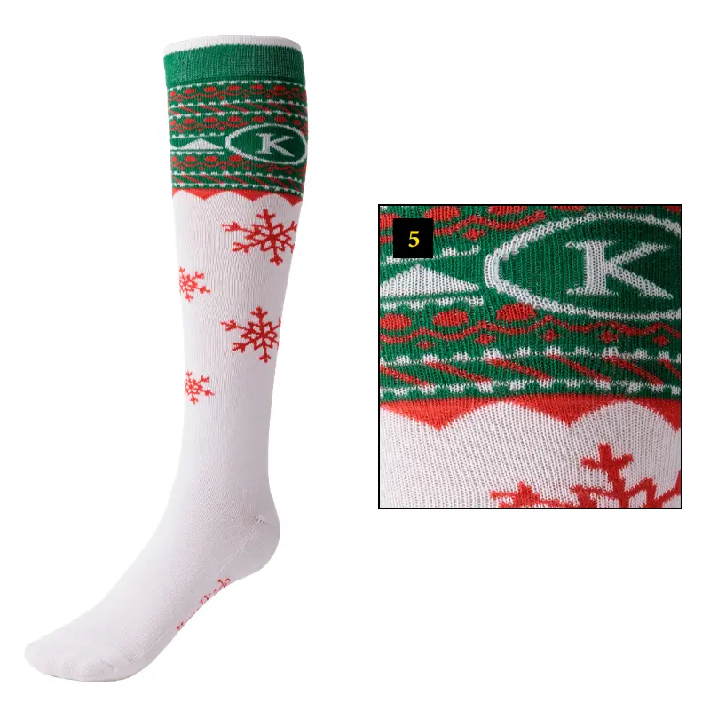 Chaussettes équitation Kavalkade Christmas