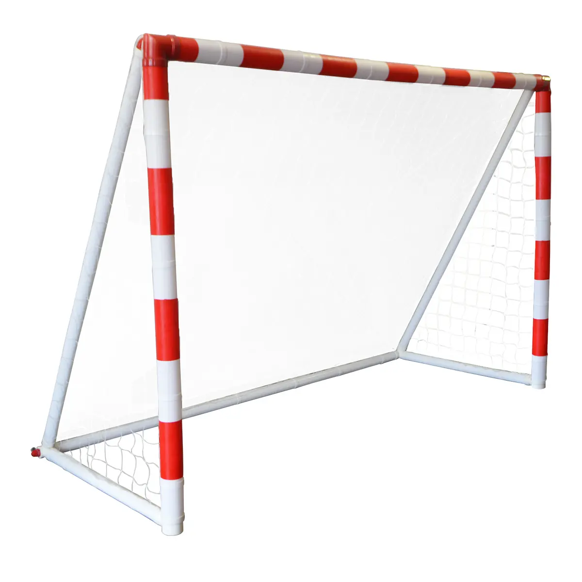 Sporti Paire de buts gonflables Handball 2.40x1.70m , Blanc, Taille TU