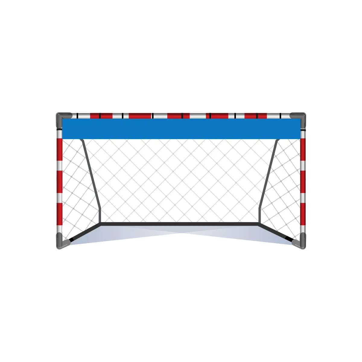 Sporti Réducteur de but de handball , Bleu, Taille TU