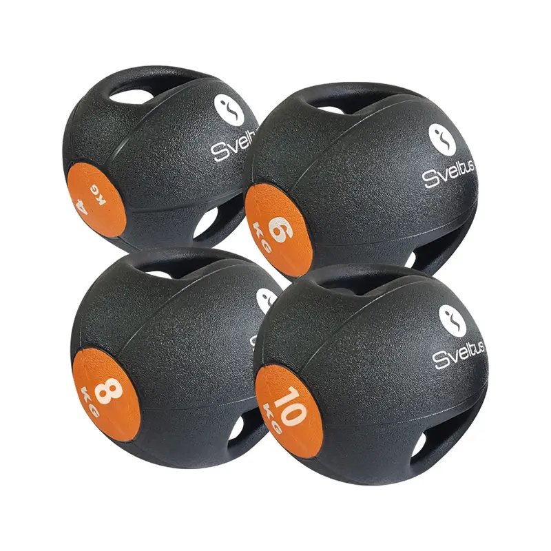 Ballon Caoutchouc Durable Medecine Ball Tremblay 4 Kg - Poignée