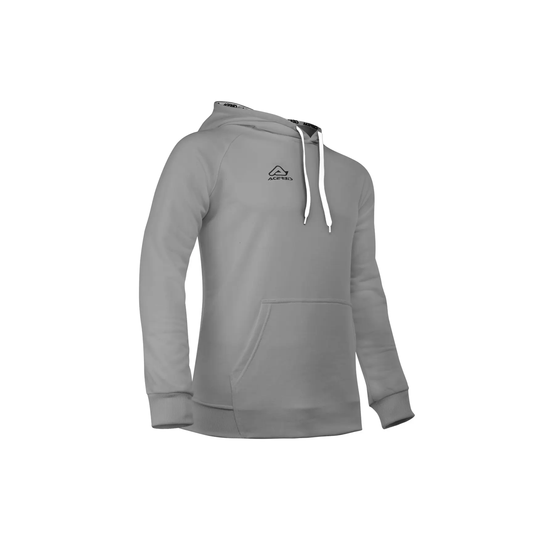 Acerbis Gris Sweatshirt À Capuche Easy