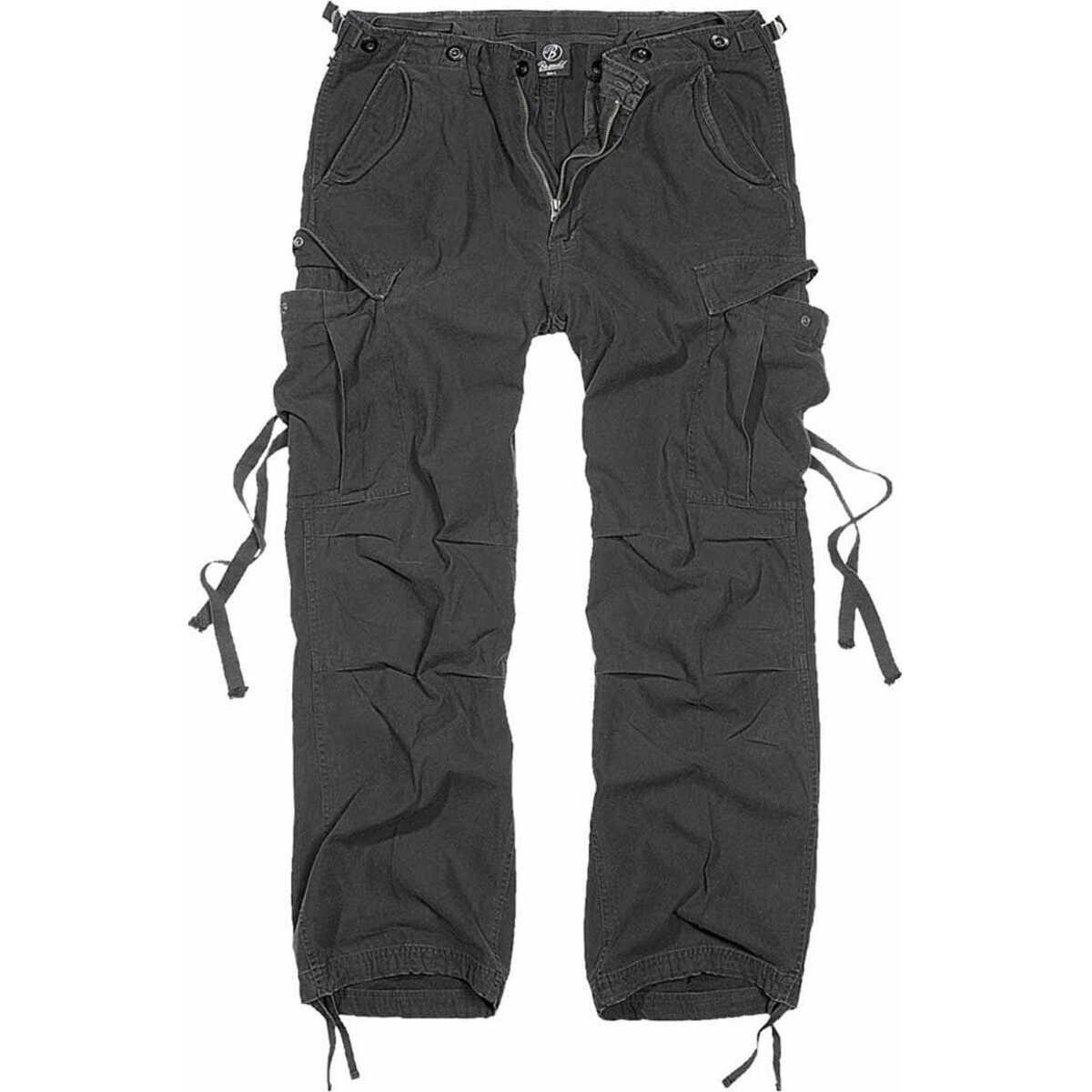 4051773000045 - Cargohose M-65 VINTAGE CARGO PANTS BD1001 Black 4051773000045 - Cargohose M-65 VINTAGE CARGO PANTS BD1001 Black