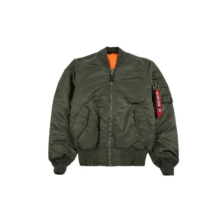 4260050282092 - Bomberjacke in unifarbenem Design Modell MA-1