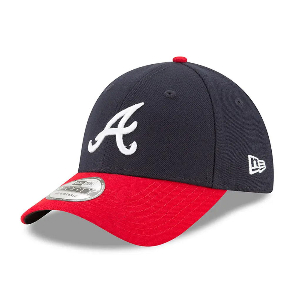 0719106169435 - New Era The League 9Forty Adjustable Cap ATLANTA BRAVES Navy Red 0719106169435 - New Era The League 9Forty Adjustable Cap ATLANTA BRAVES Navy Red