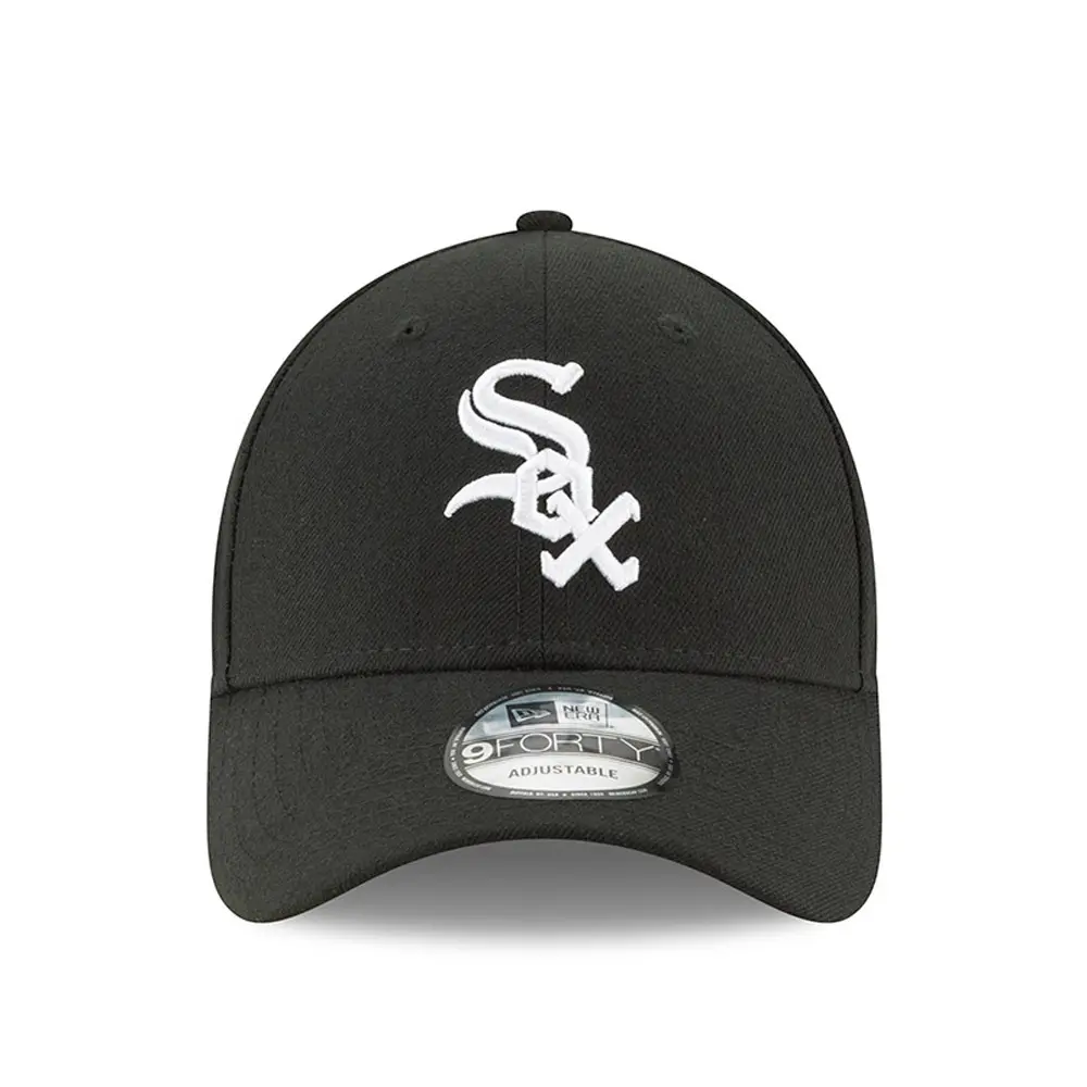 0719106169497 - New Era 9Forty Adjustables CHICAGO WHITE SOX Black White