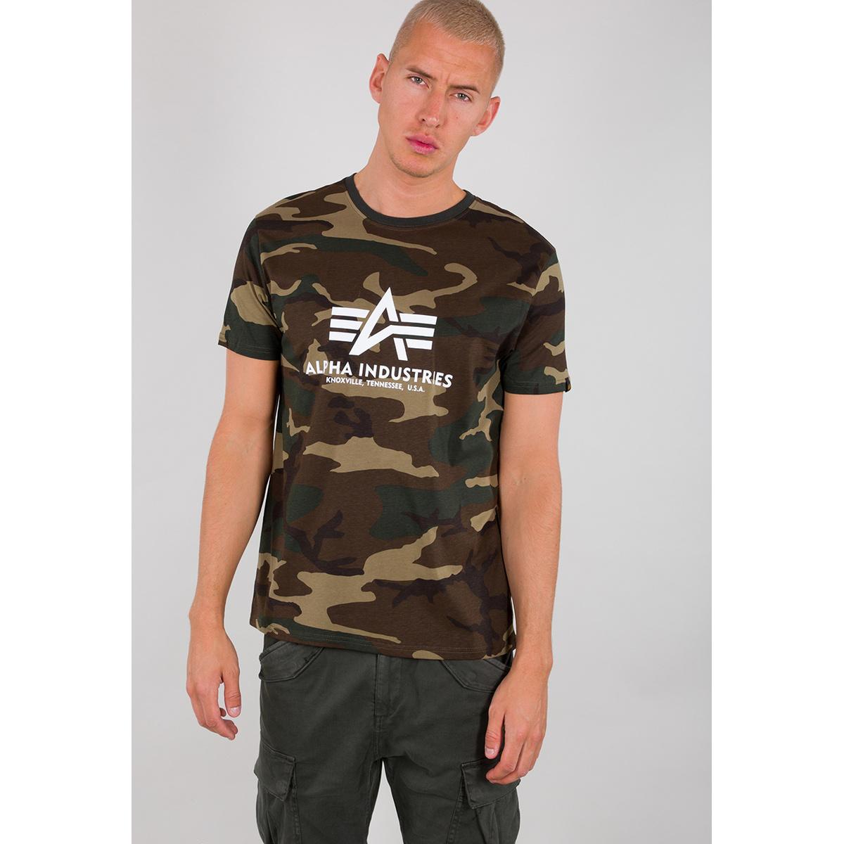 4059146324279 - Industries Basic Camo T-Shirt - Mehrfarbig - S - unisex