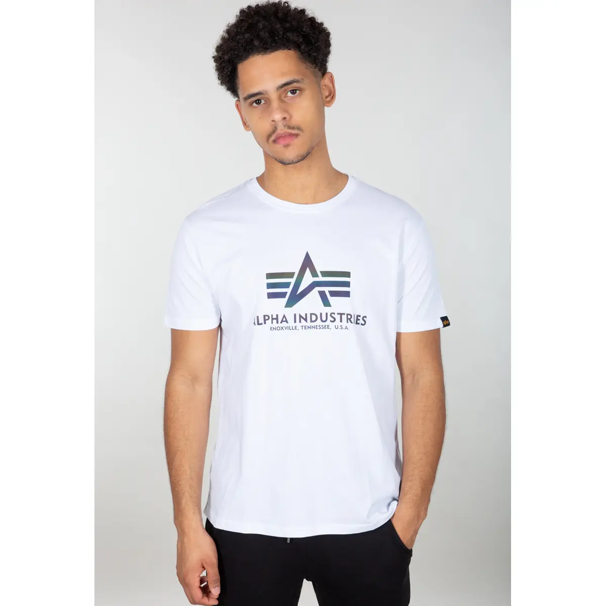 4059146384662 - Industries Basic Rainbow Ref T-Shirt - Weiss - XS - unisex 4059146384662 - Industries Basic Rainbow Ref T-Shirt - Weiss - XS - unisex