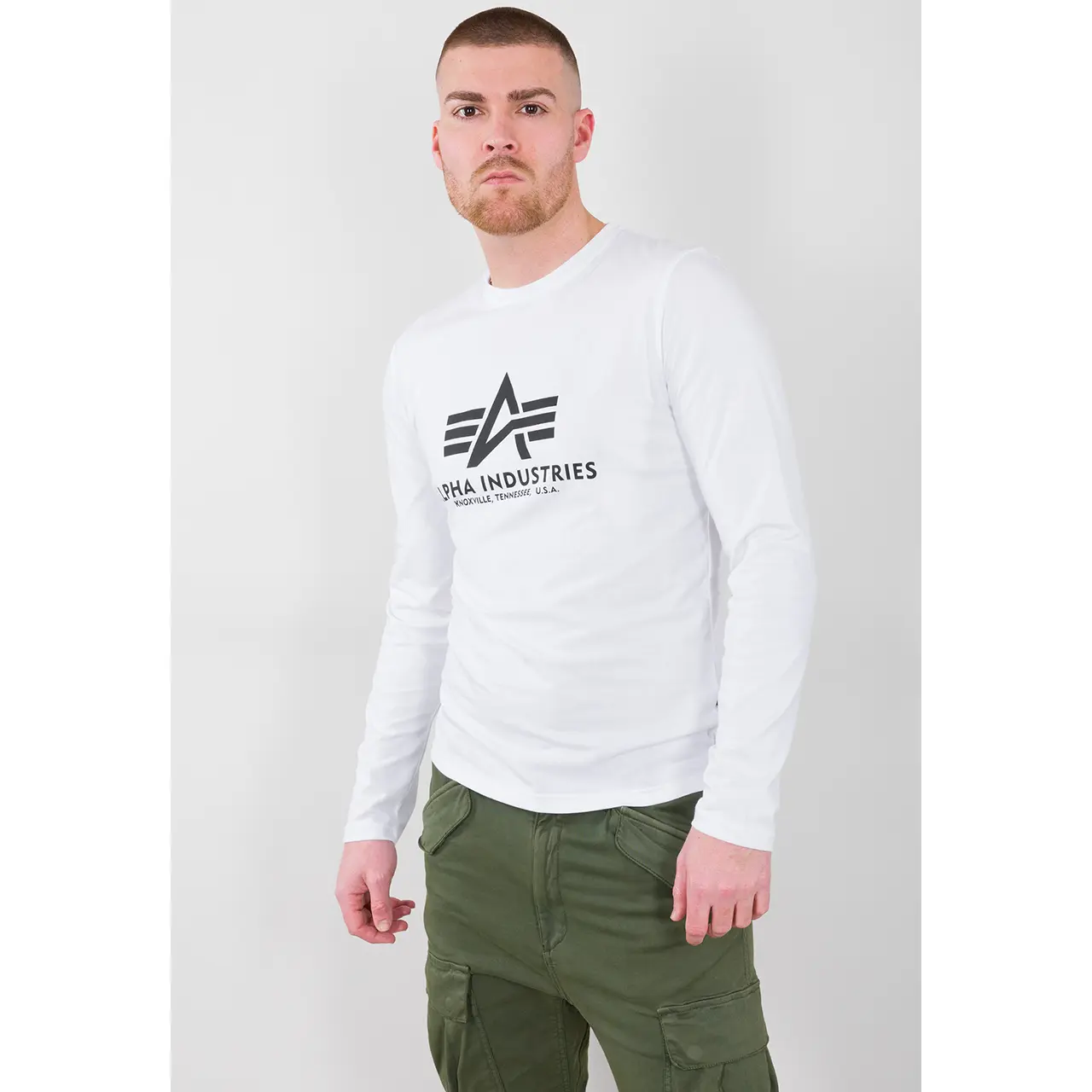 4260288964029 - Langarmshirt Alpha Industries Basic