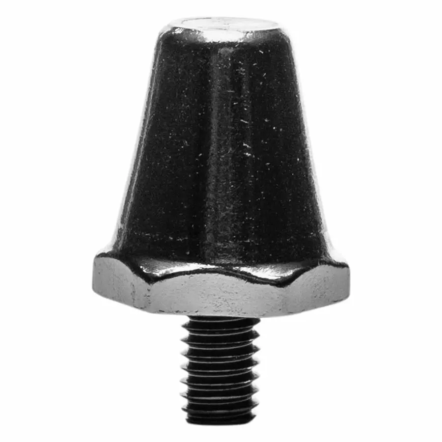 Schraubstollen Aluminium 6 kt - Gris - male - Size: 13/16 mm