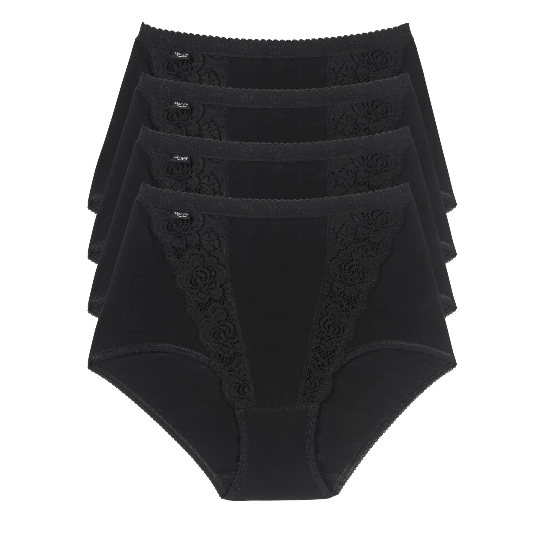 7611358060894 - sloggi - Maxi - Black 0046 - sloggi Chic - Unterwäsche für Frauen 7611358060894 - sloggi - Maxi - Black 0046 - sloggi Chic - Unterwäsche für Frauen