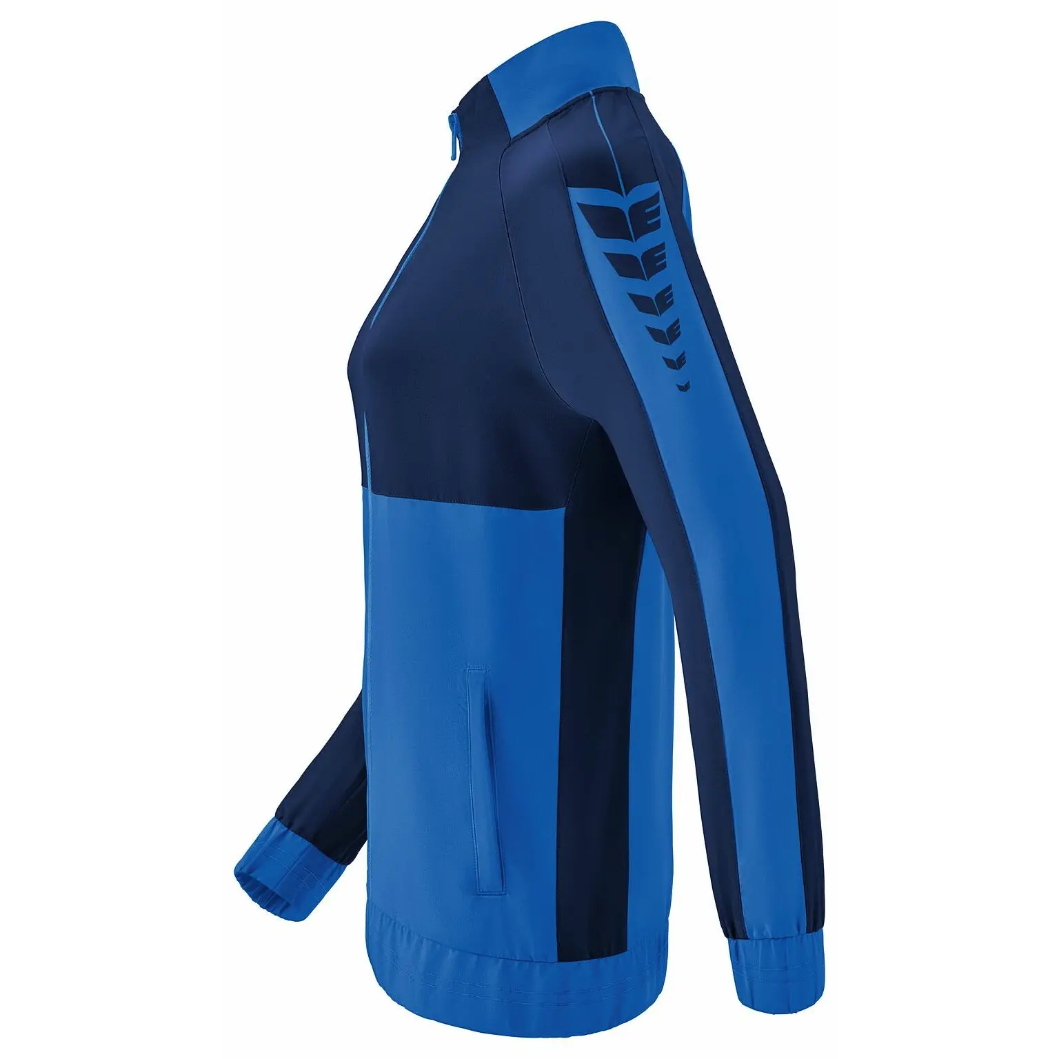 Erima Donna Giacca da Allenamento con Cappuccio Six Wings, green, 40