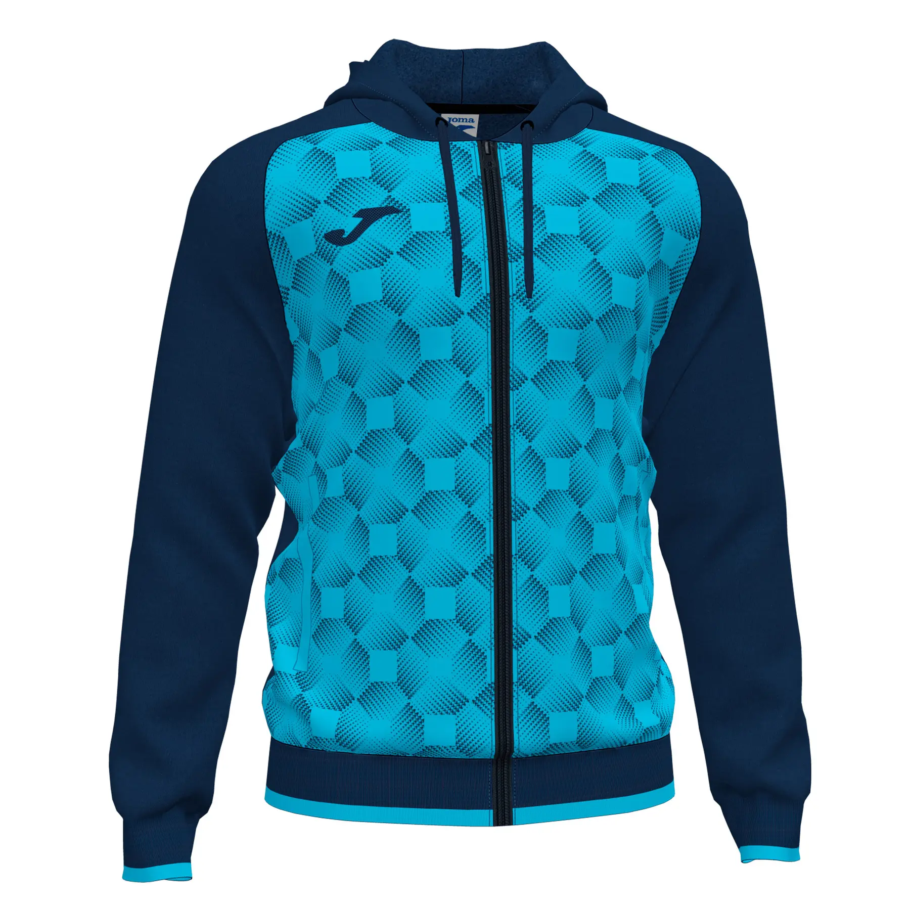 Joma Men's Bleu Hoodie Supernova Iii