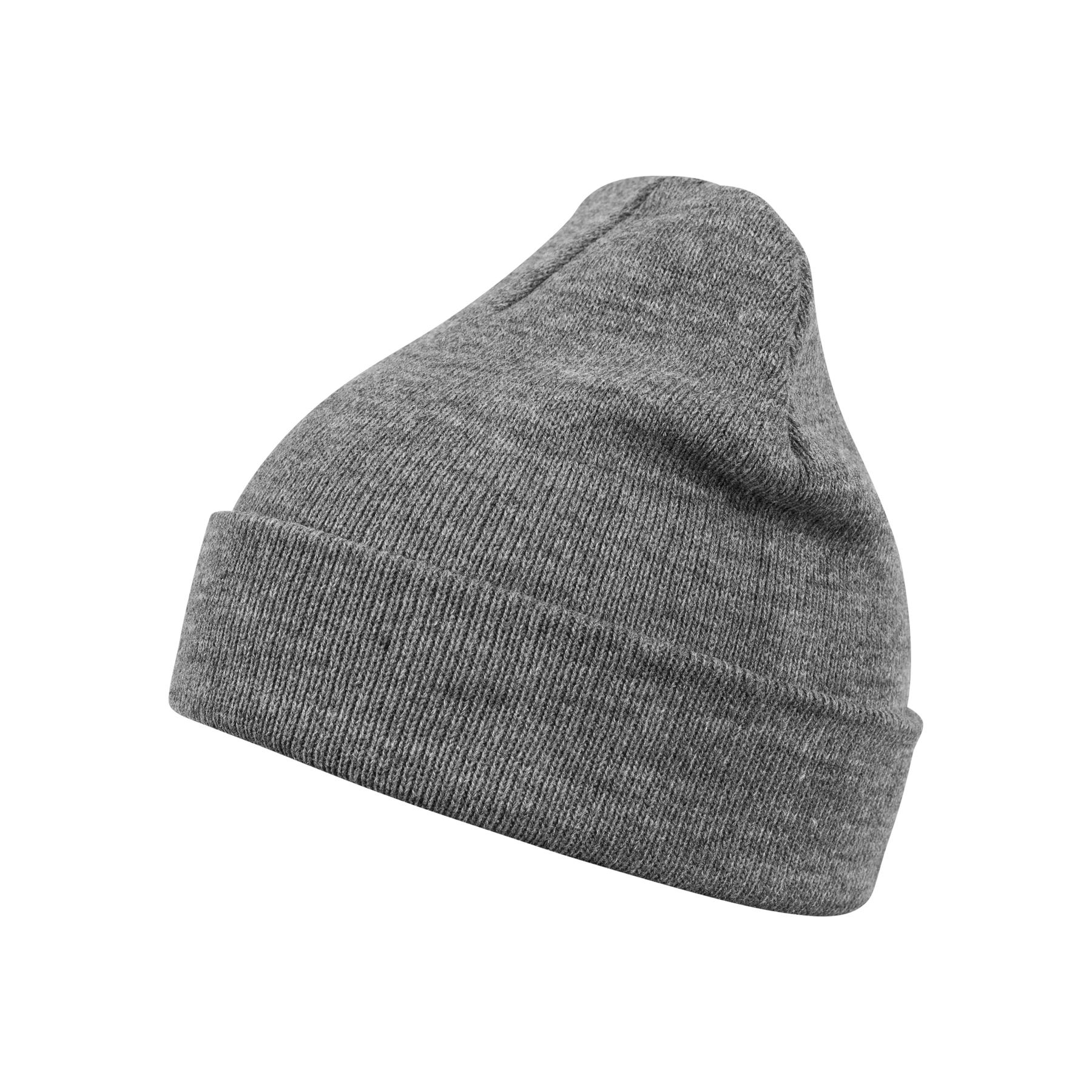 4250284112357 - Beanie Basic Flap Mütze grau