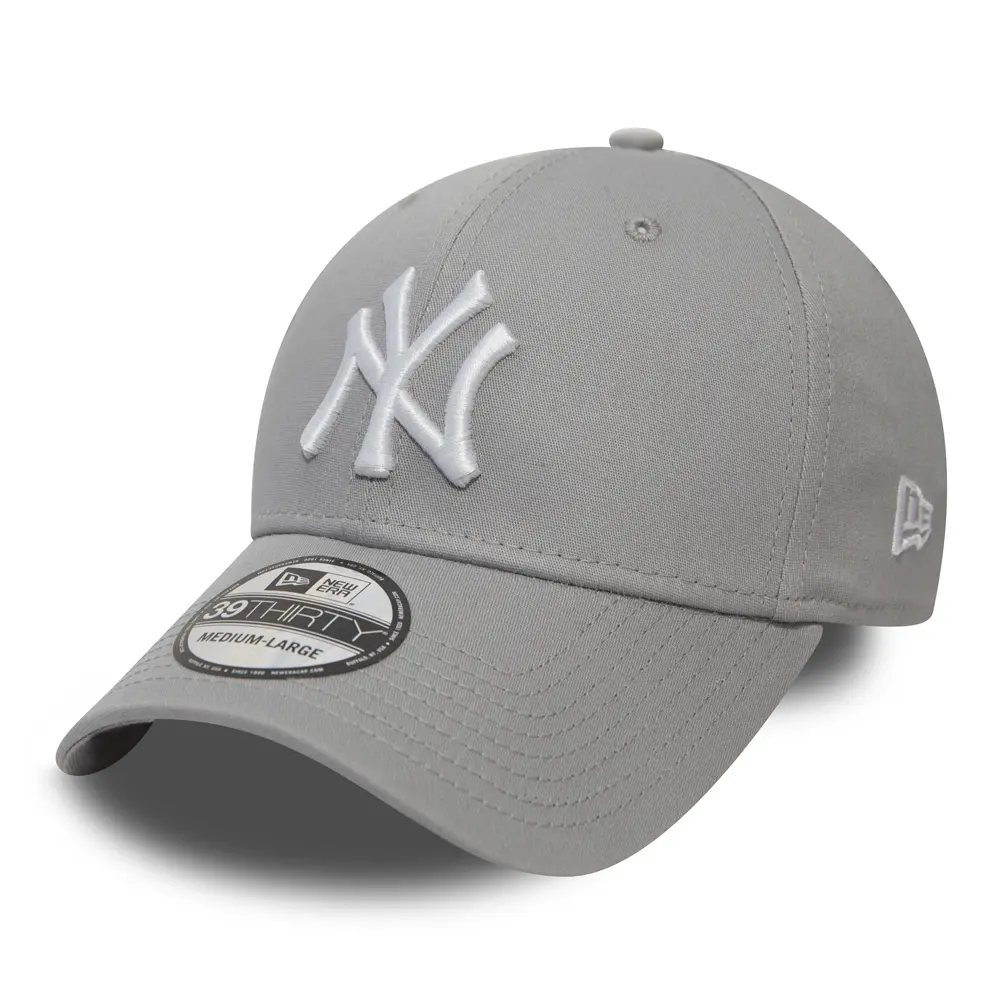 0885433992999 - New Era 39Thirty League Cap - NY YANKEES - Grey-White 0885433992999 - New Era 39Thirty League Cap - NY YANKEES - Grey-White