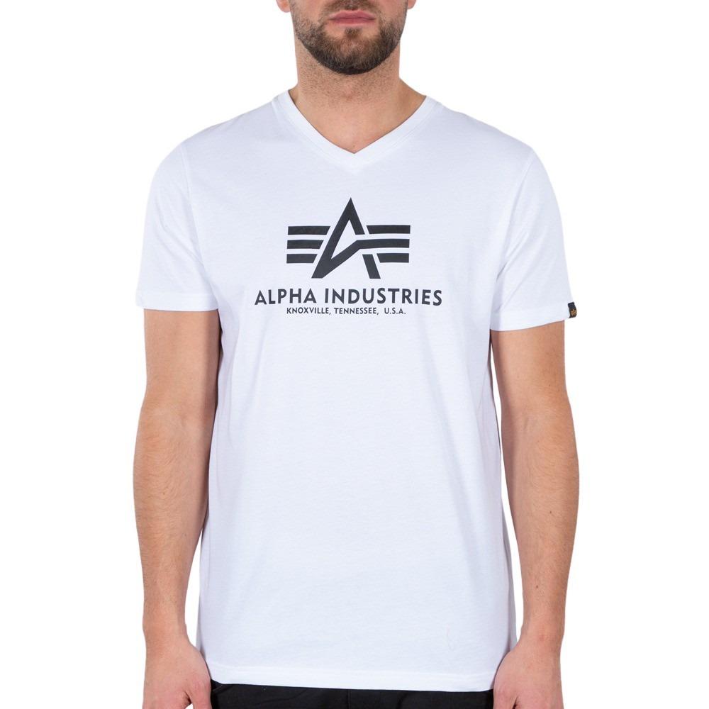 4059146532612 - T-Shirt Alpha Industries Basic V-Neck