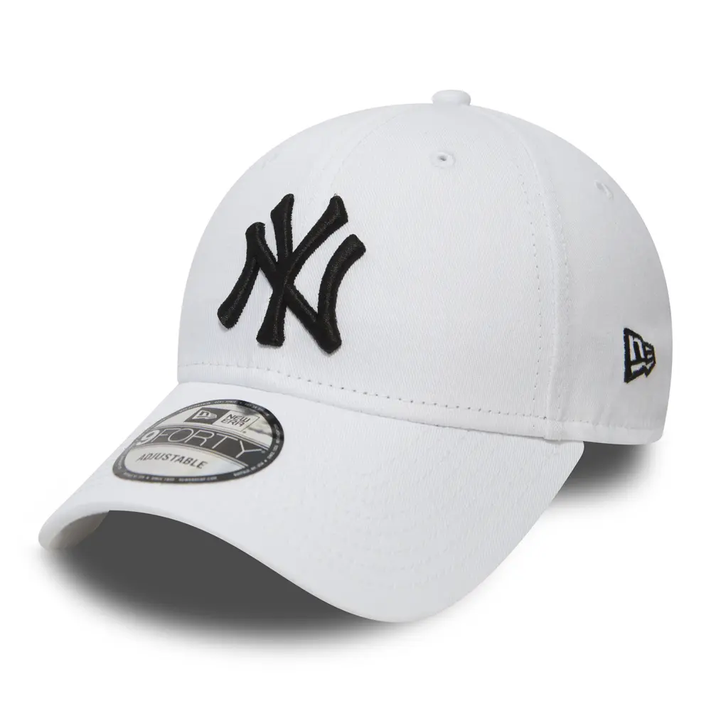 0887493375408 - New Era 9Forty Adjustables - NY YANKEES - White-Black 0887493375408 - New Era 9Forty Adjustables - NY YANKEES - White-Black