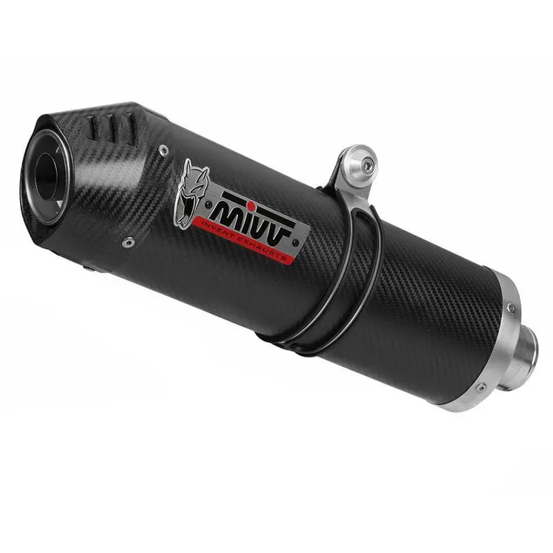 Motorrad Auspuff Schalldämpfer Mivv Oval Benelli TRK 502