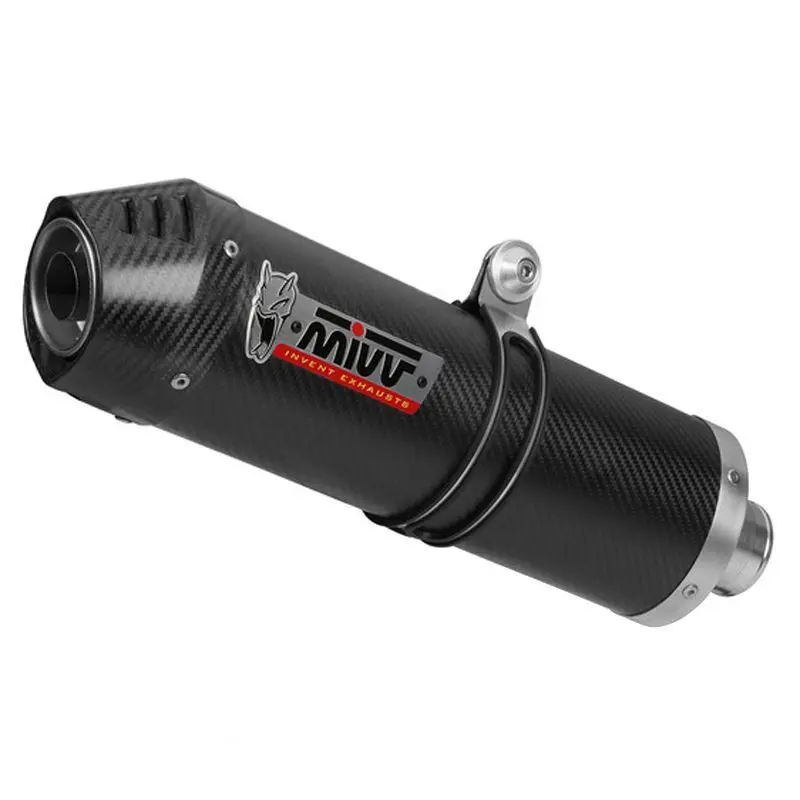 Motorradauspuff Mivv Oval Carbon Cap carbone Kawasaki Z750