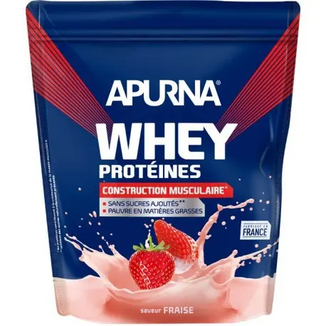 Apurna Bleu Doypack Whey Fraise 750Gr