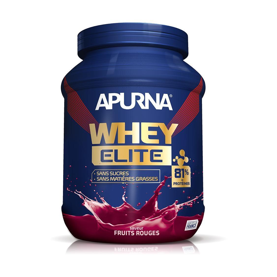 Velo Store - UK Pot Apurna Whey Elite Fruits Rouges isolat - 750g | Extra 10% off with Subscription, Postage £16.79 to UK Fedex.