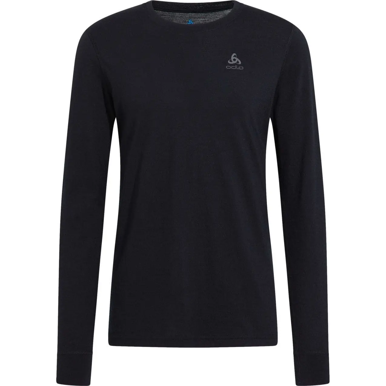 Odlo Men's Noir Wool Crew-Neck Undergart Merino 200