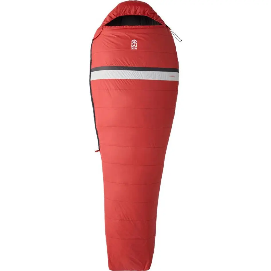 Wilsa Outdoor Unisex Rouge Sleeping Bag, Right-Hand Opening Duvets Kl 250