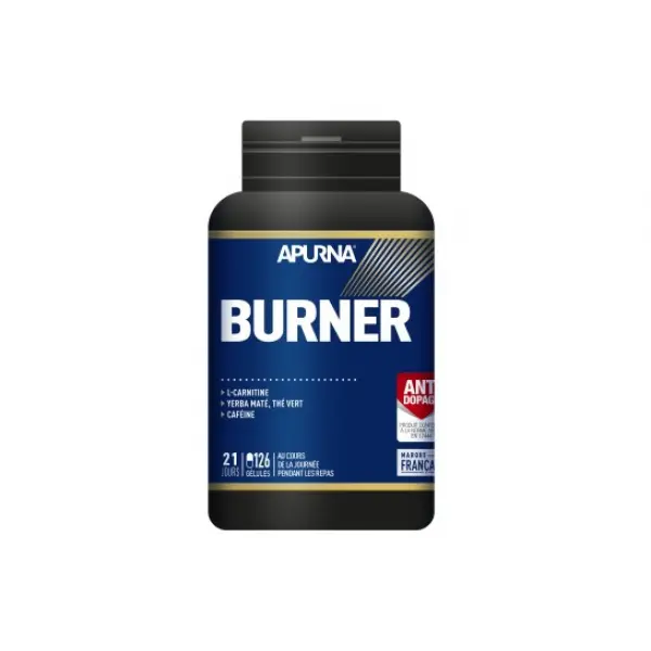 Apurna Bleu Jar Of 126 Capsules Burner