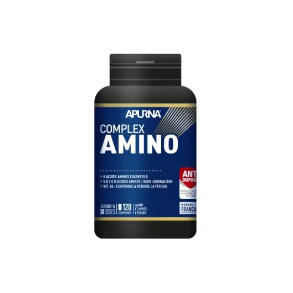Apurna Bleu Food Supplement 120 Tablets Complexe Amino